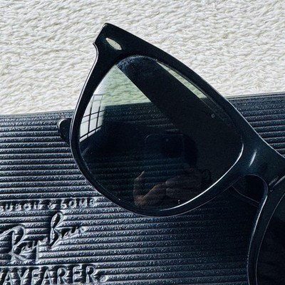 Ray Ban Wayfarer II Sunglasses Classic Black B&L USA Made