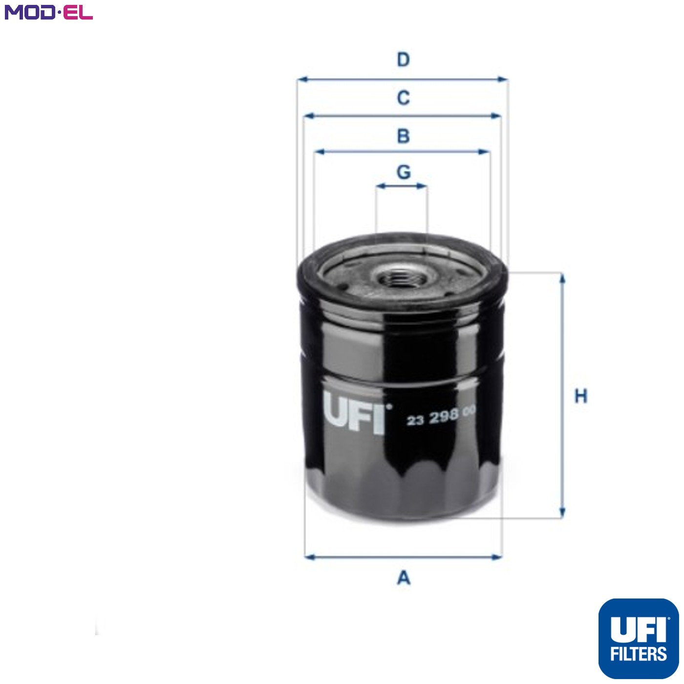 OIL FILTER 23.298.00 FOR SAAB 99/Combi 9-5 900/Hatchback/II/�/Convertible 9-3 - Image 3