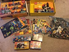 Lego Boxes And Manuals Lot