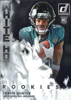 2025 Panini Donruss Travis Hunter White Hot Rookies #WHR-TVH