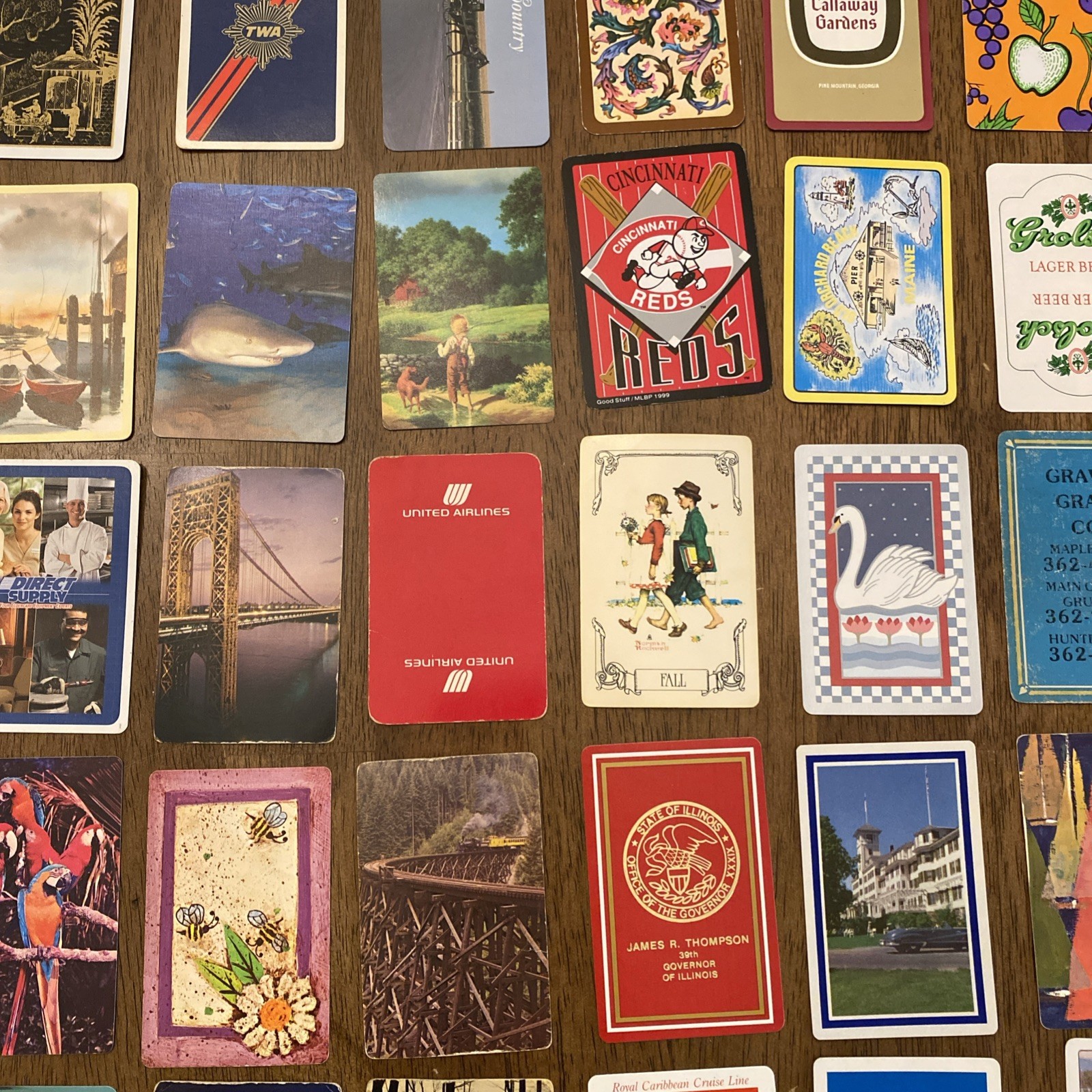 Single Swap Playing Cards 150 Cards Vintage to Modern Collectible Cards Lot A