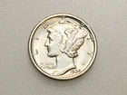 1934-P 10C MERCURY SILVER DIME CH/GEM BU