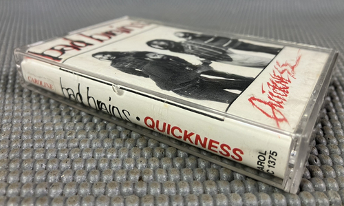BAD BRAINS - QUICKNESS Cassette Tape 1989 Original Caroline - TESTED NICE! - Foto 5 di 5