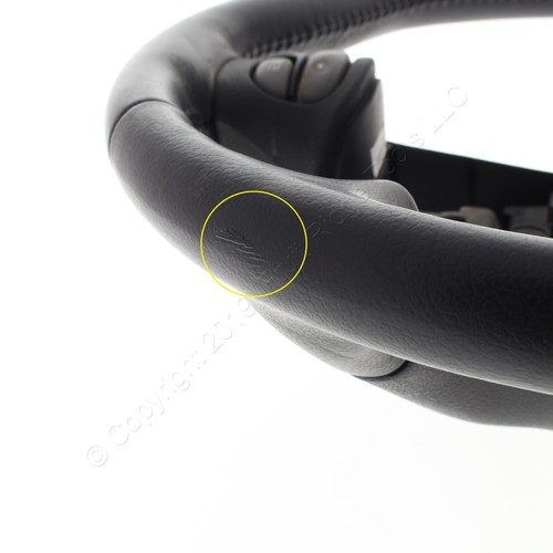 GM OEM BLEMISHED 1619729 Black Leather Steering Wheel for 2001-05 Bonneville - Picture 5 of 6