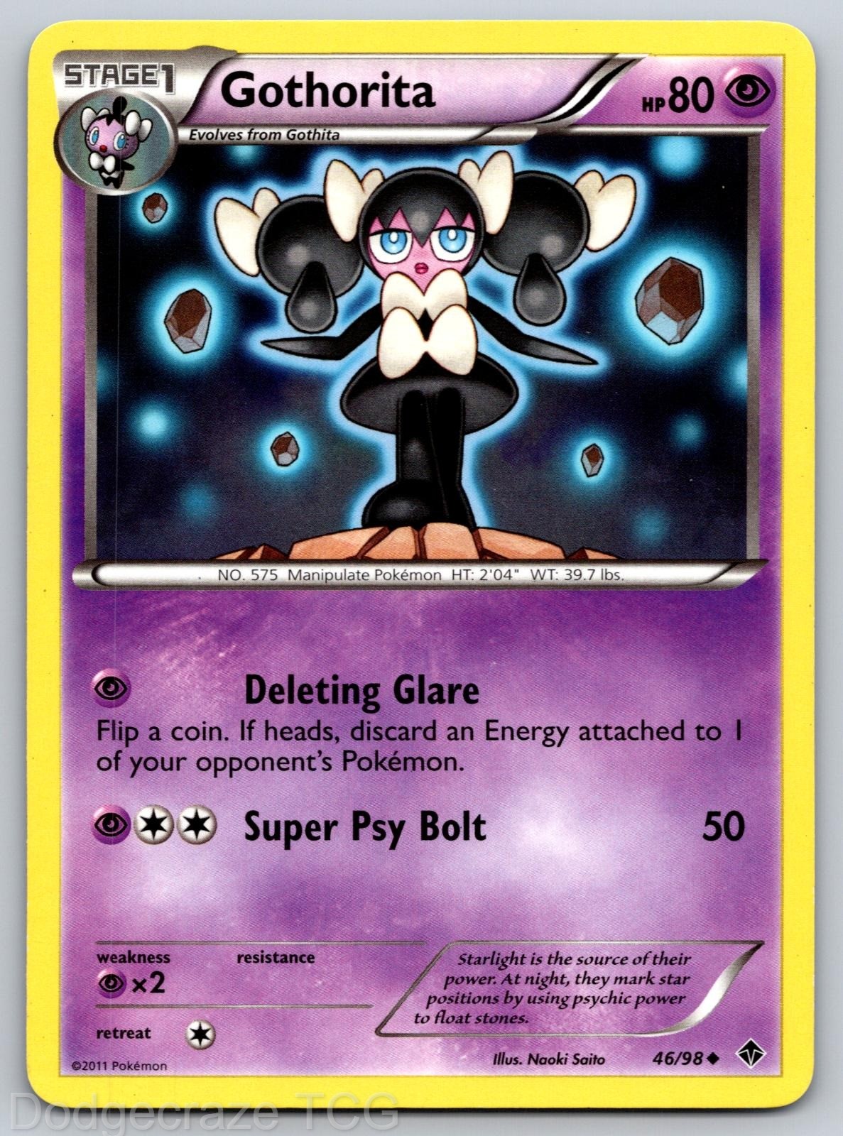 Gothorita 46/98 Uncommon Emerging Powers Pokemon NM