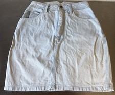 90s High Waist Denim Skirt