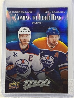 Edmonton Oilers - McDavid/Draisaitl - 25/26 UD MVP Coming to Your Rink - #CR-11