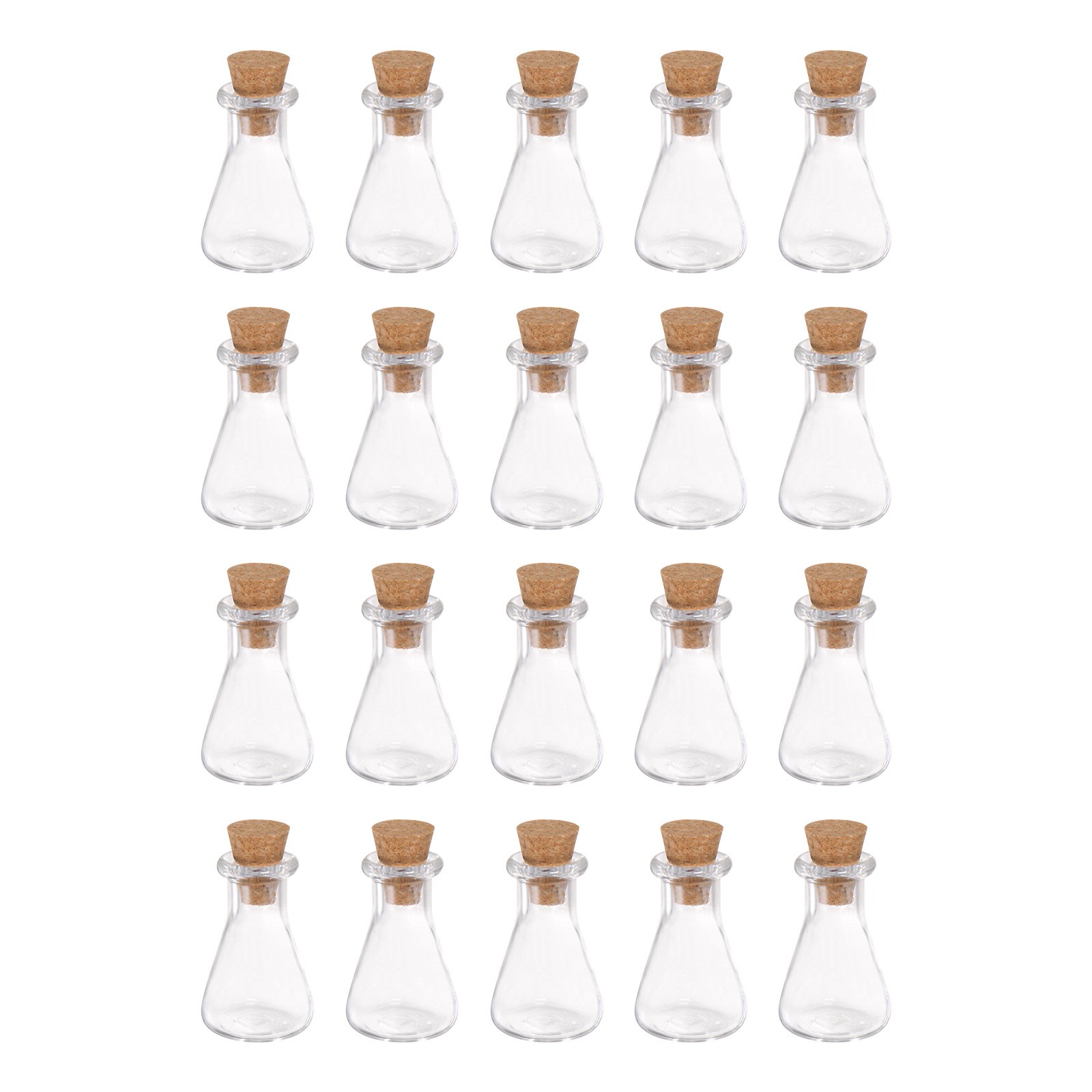 With Cork Flask Shape Wishing Bottle