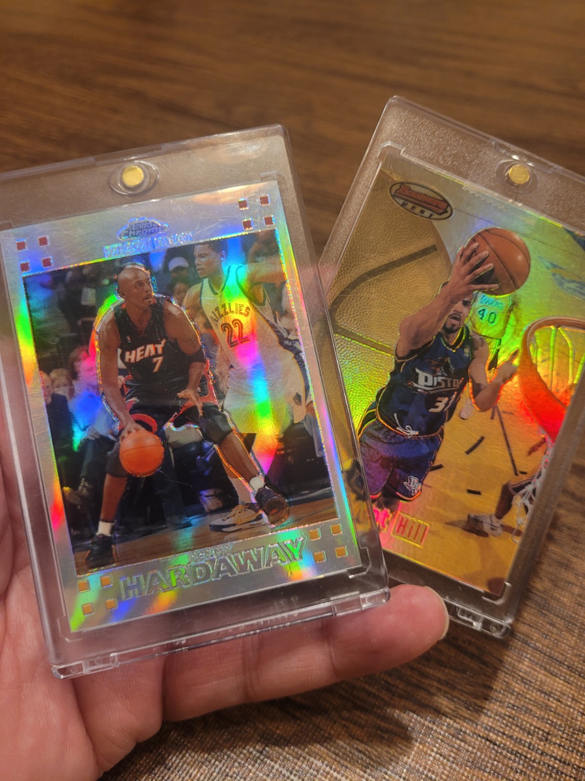 2007-08 Topps Chrome Refractor Anfernee Penny Hardaway #48 Miami Heat /999 plus