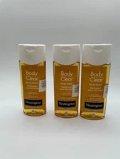 3 Pack Neutrogena Body Clear Body Wash Cleanser 8.5 Fl Oz Each