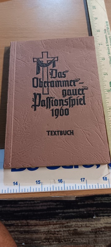 German 1960 Textbook Das Oberammergauer Passionsspiel P2