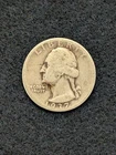 1937 Washington Silver Quarter About Good