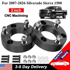 2inch Front Leveling Lift Kit For 2007-2026 Silverado Sierra Tahoe Yukon 2wd 4wd