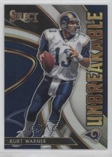2020 Panini Select Unbreakable Silver Prizm Kurt Warner #U11 HOF 0f3j