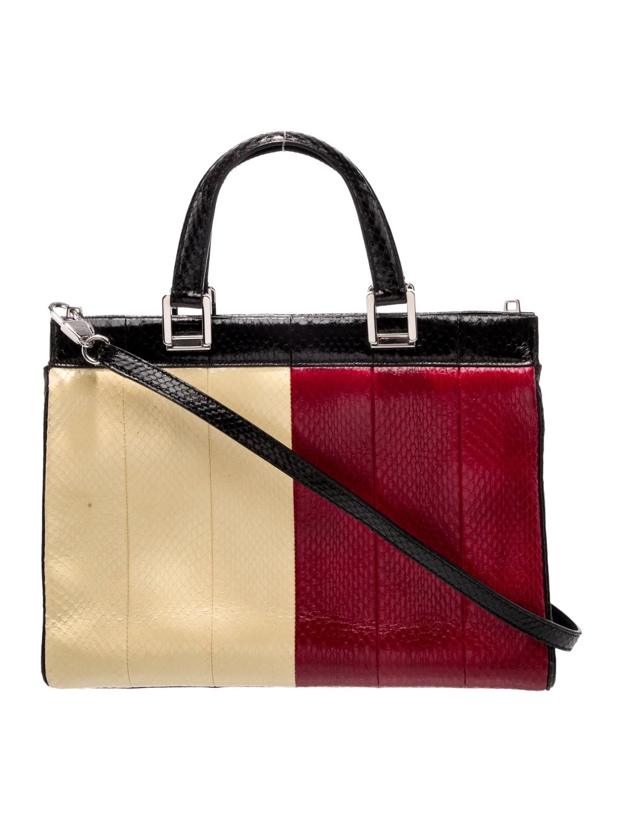 Gucci Zumi Python Snakeskin Handbag - image 5