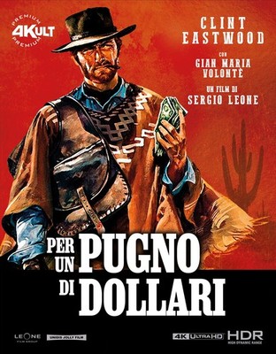 Blu-Ray 4K UHD - Für Eine Handvoll Dollar (4K Ultra HD + Blu-Ray Hd) 1964 - Löwe F