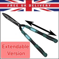 BRAND NEW MCGREGOR TELESCOPIC HAND HEDGE SHEARS EXTENDABLE UK FAST DELIVERY