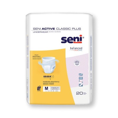 Seni Disposable Underwear Medium Moderate 40 Ct