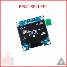 HiLetgo 0.96" SSD1306 I2C IIC SPI Serial 128X64 OLED LCD Display 4 Pin Font Colo