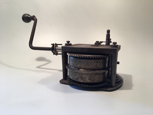 Grammophon Motor / Columbia No 11 A / Funktionstüchtig mit Kurbel - Bild 6 von 10