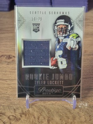 2015 Panini Prestige Tyler Lockett RC Seattle Seahawks Rookie Jumbo /75 #RJJ-TL