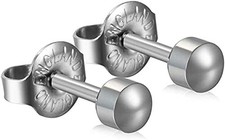 Studex Sterilized Piercing Earrings  Ear Stud  Reg.  S S  Studs  12 Pair...
