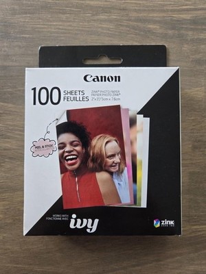 Canon Ivy 100 Sheets Zink Photo Paper ***FREE SHIPPING***