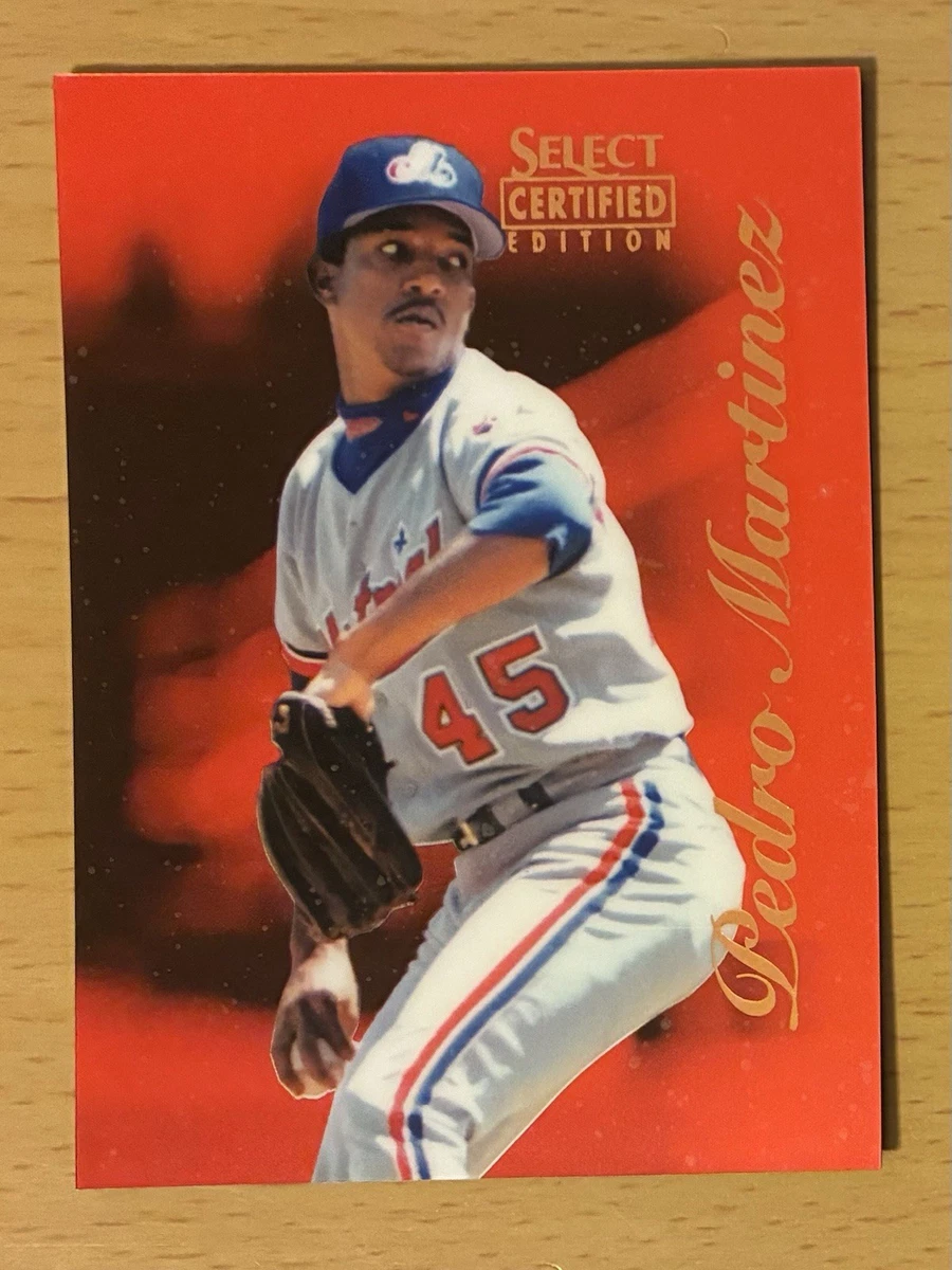 Pedro Martinez Baseball Serial Numbered Sports Trading Cards