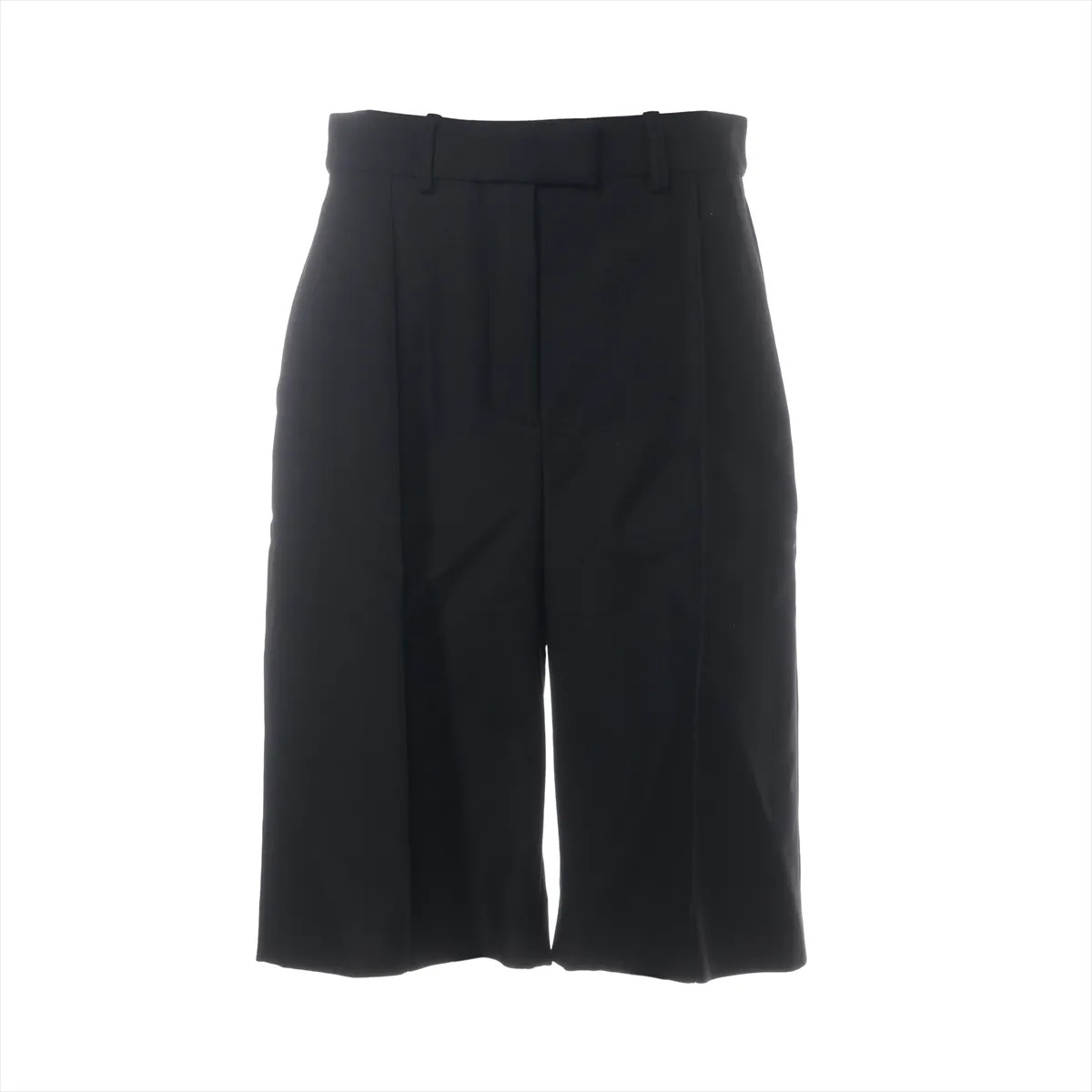 Hermès 25 years Cotton & Rayon Pants 38 Ladies' Black  5H0435DA