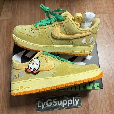 Nike Air Force 1 Low Oregon Duck Or Egg Yellow Green Size US 10.5-13 IU7612-700