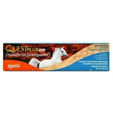 Zoetis Quest Gel Plus 1ds For Strongyles And Tapeworms For 6+ Months Old