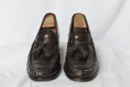 Ralph Lauren Polo Men's Brown Crocodile 