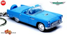 Rare Keychain 5557 Blue Ford Thunderbird T-bird Custom Ltd.great Gift