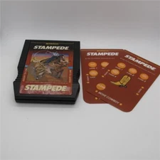 STAMPEDE FOR INTELLVISON W/ OVERLAYS TESTED MusT @@!!