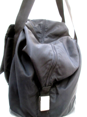 Sac De Voyage Vintage New Man En Toile Et Cuir - Weekend, Occasion, Style Rétro