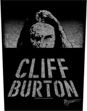 Metallica Dawn Of Cliff Burton Backpatch Thrash Metal Band Multicolor