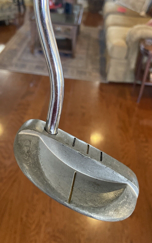 Knight Intech Balata 1 Metal Mallet Putter ⛳RH Stainless Steel Shaft ~36" Men - Picture 3 of 7