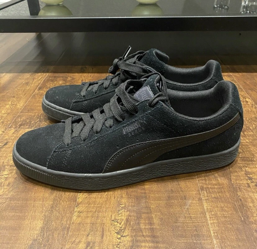 Puma suede triple black