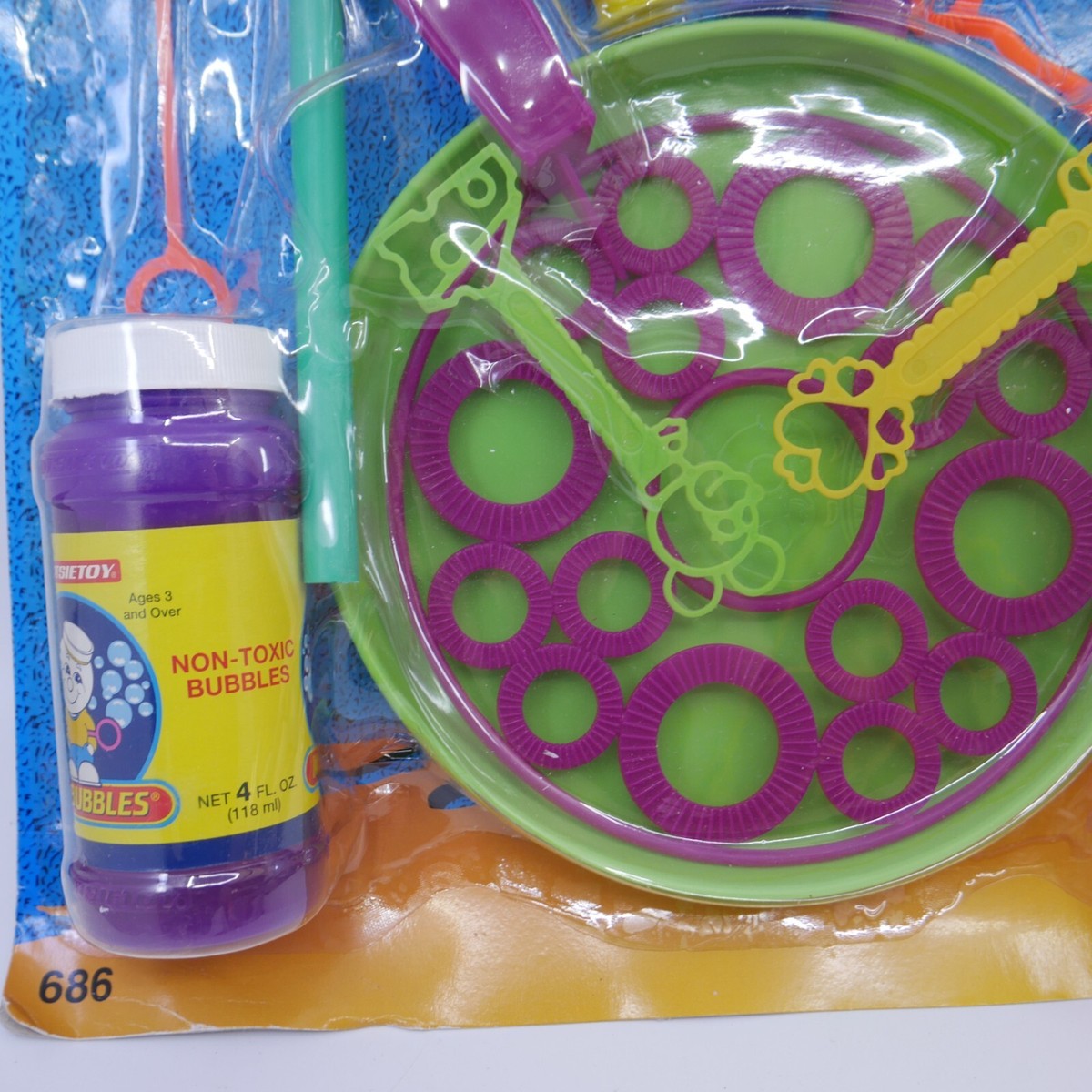 ばぶりん Rare Vintage Tootsietoy Mr Bubbles Summer Fun Set 1999 T-2 for