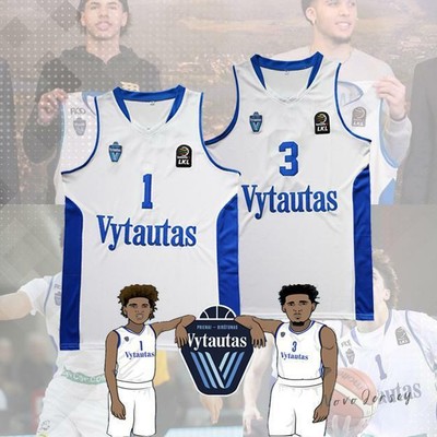 LaMelo Ball #1 Lithuania Vytautus #3 Basketball Jersey Stitched S L XL- 3XL M