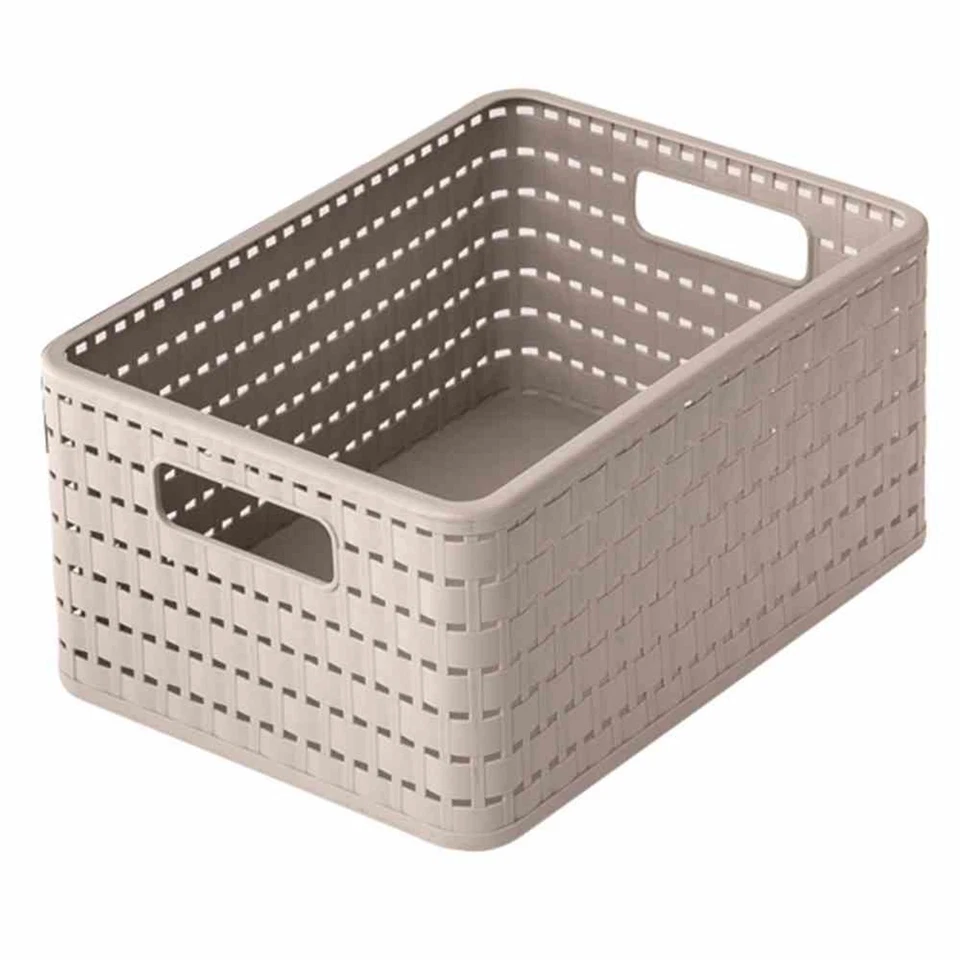 ROT Korb Country 4l Kunststoff cappuccino 24x16x11 Box Aufbewahrung Körbe wohnen - Bild 1 von 1
