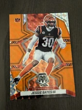 2022 Panini Mosaic Reactive Orange Mosaic Prizm #204 JESSIE BATES III