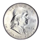 1948 50C FBL Franklin Half Dollar BU #