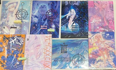 chocolate shop choco doujinshi melusine art book 8 set fate grand order comiket
