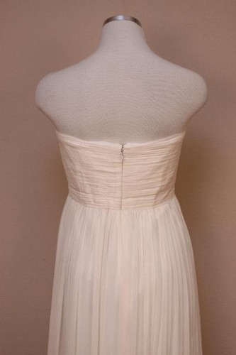 JCrew Silk Chiffon Nadia Gown $650 12 Ivory wedding formal cocktail party - Picture 4 of 7