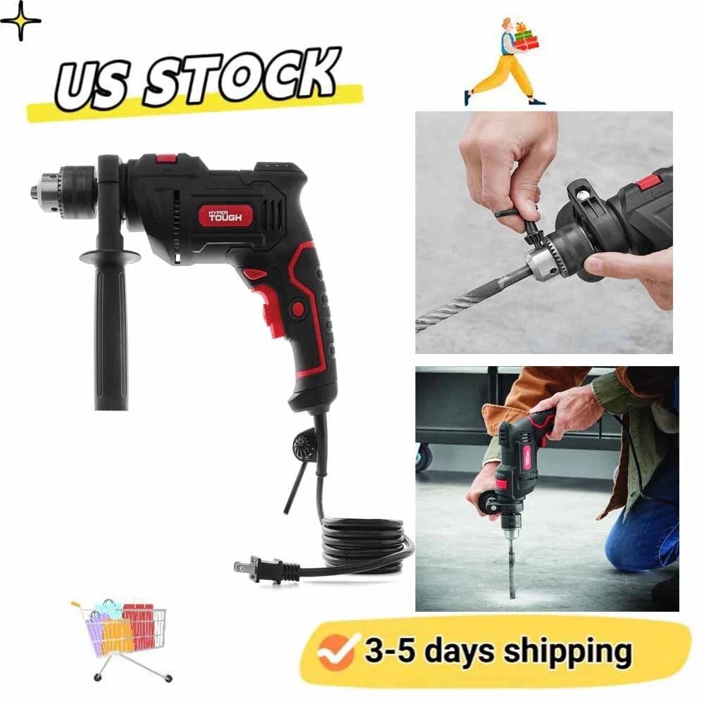 Hyper tough 6 amp hammer drill online