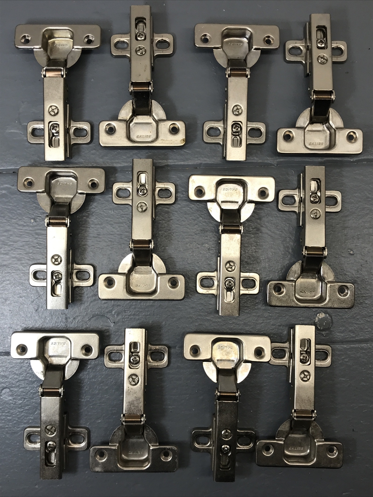 Lot Of 12 Salice Overlay Replacement Cabinet Hinges | eBay