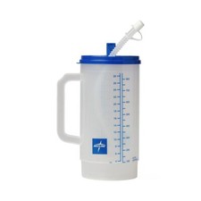 Insulated Carafes, Clear w/ Blue Lid