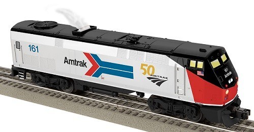 Lionel 2234040 O Scale Amtrak Genesis LionChief Plus 2.0 Diesel Train Engine #161