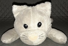 Melissa  Doug 9" Gray Kitty Cat Kitten Stuffed Plush Animal Toy Play Doll
